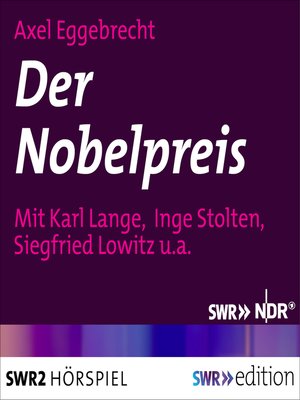 cover image of Der Nobelpreis